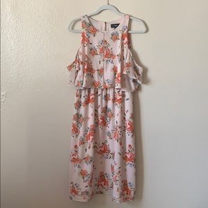 Off the Shoulder Tank Midi Dress